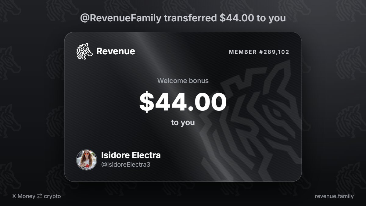 IsidoreElectra3's tweet photo. Balance update: $44.00 from @RevenueFamily https://t.co/eTw9BXJFHe