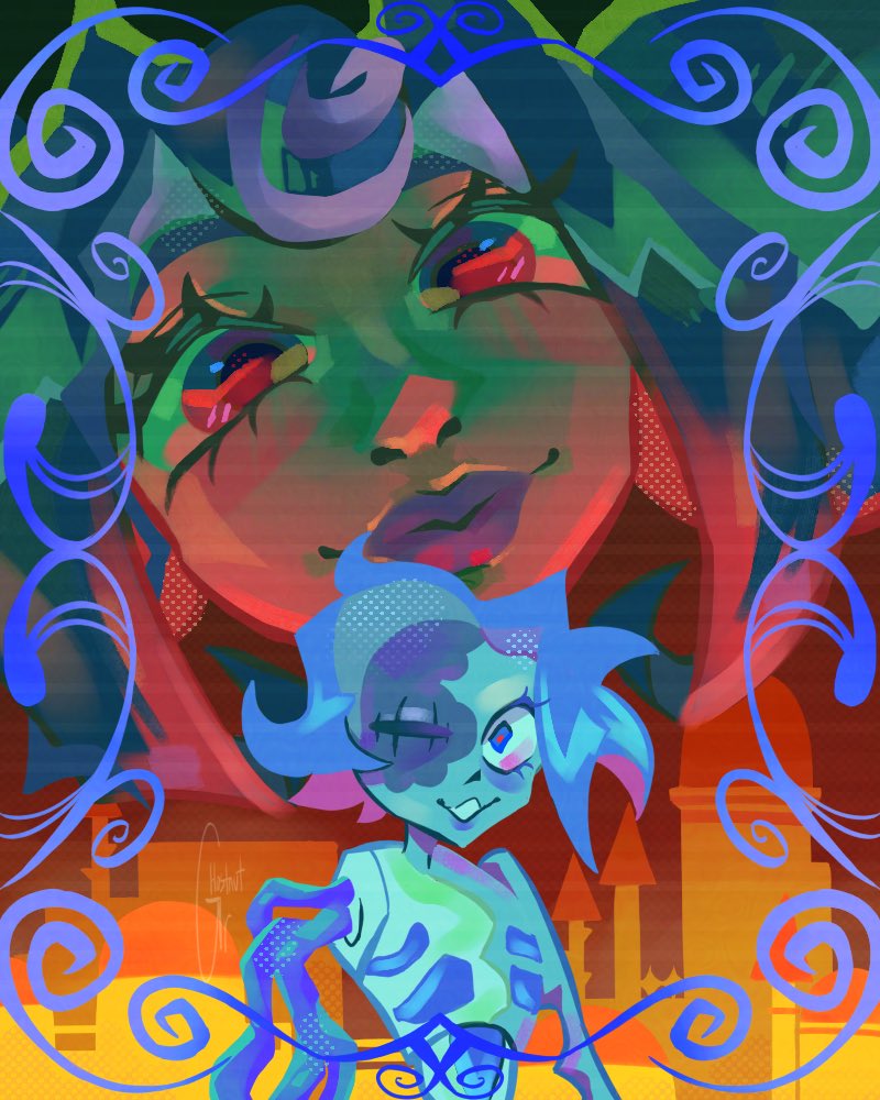 Ghostnut_Izz's tweet photo. October 9th.. #knightsofguineverefanart #KOG #fanart #digitalart https://t.co/kNbc8brVhk
