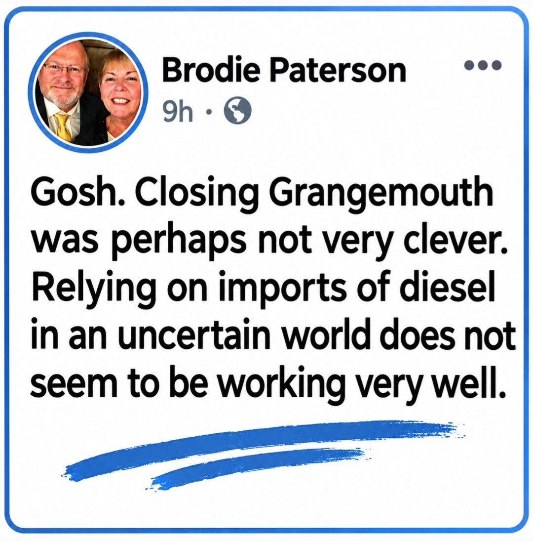GrangemouthJobs's tweet photo. Agree Brodie 💯 https://t.co/3Eo3dMiEMP