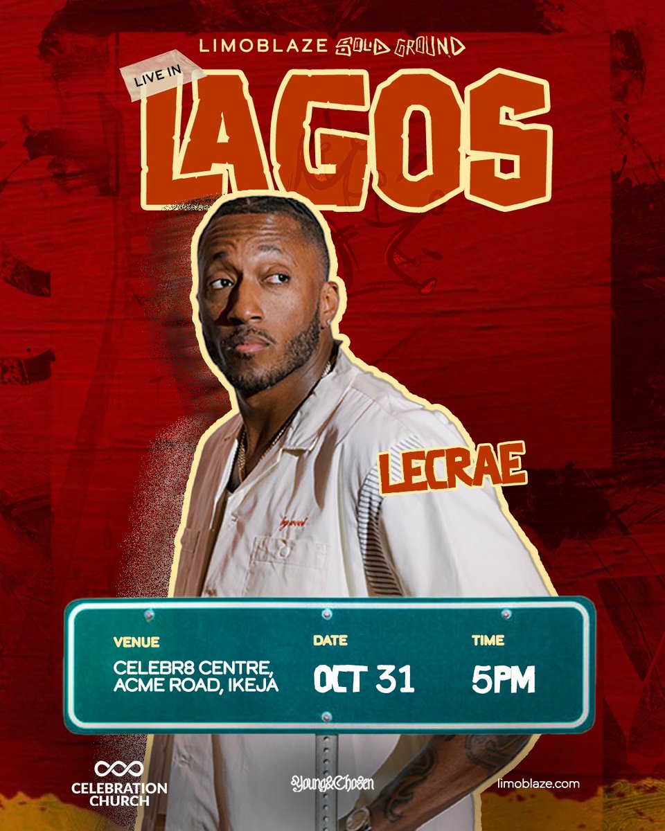 Limoblaze's tweet photo. @lecrae in Abuja and lagos 😤
What do you want on the set list???

Also grab tickets at 

https://t.co/YDYolmFNVs

https://t.co/tuOFspFGvf https://t.co/ZY5IKuMsxF
