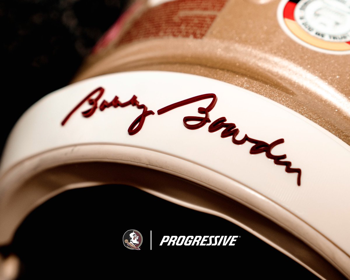 FSUFootball's tweet photo. Garnet x Garnet with some Bobby flair

#NoleFamily | @progressive https://t.co/ZQJuRc1Ljv