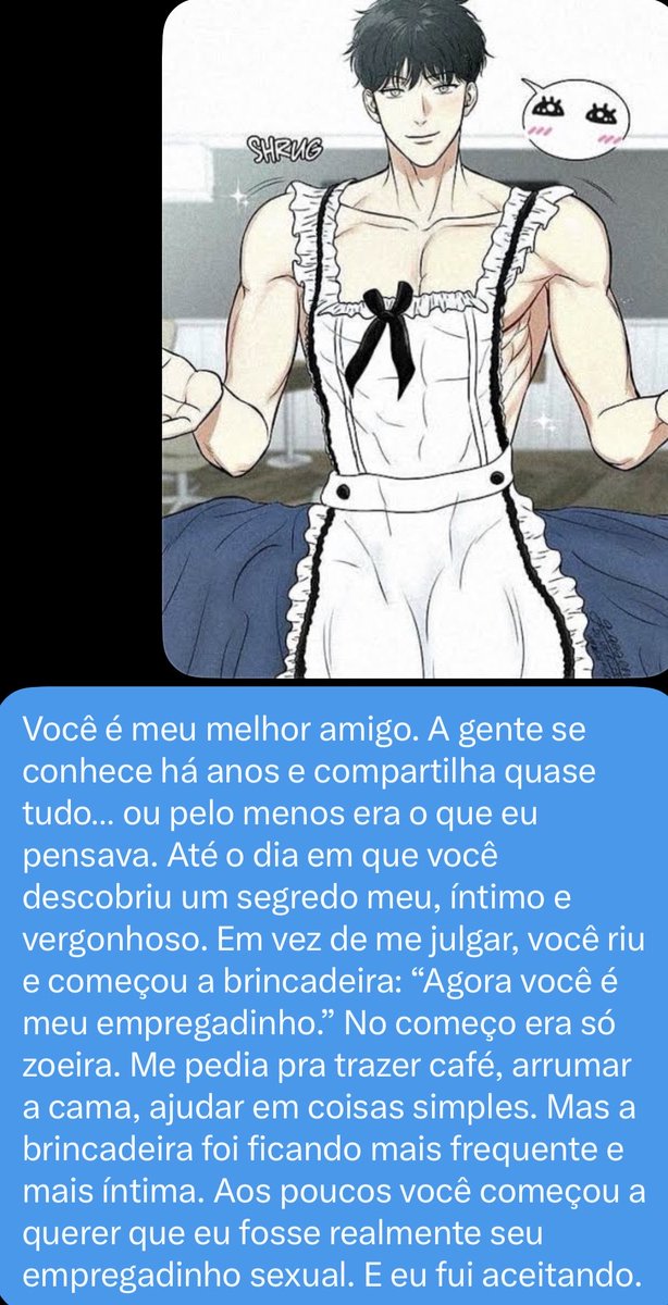 LBassa37482's tweet photo. Cade os que curtem RP com viadinho?

Curte ou chama DM!!

#PINTOAWARD 
#PINTOAWARDSGAY
#PINTOSAWARD 
#Pintoawards 
#XOTAAWARDS 
#PEITOAWARDSㅤ 
#TROCONUDSㅤ 
#BRODERAGEM 
#brotheragem https://t.co/aFKsIEbvGn