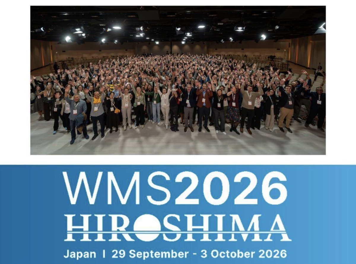 Servier's tweet photo. 🌏 First time at #WMS2026 in Hiroshima! More than a congress presence, it marks another step in our commitment to the rare neurology community. 
At Servier, the acquisition of @EdgewiseTx 's Muscular Dystrophy Business strengthens our commitment to rare neurological disorders and advancing innovation for people living with Duchenne and Becker muscular dystrophies.
🔗 https://t.co/OWoTI2O7Ql
#WMS2026 #neurology #WeAreServier #MovedByYou