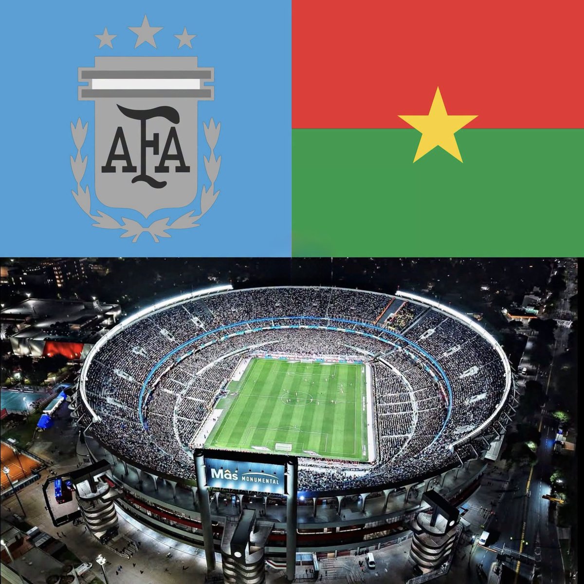 MotivacionesF's tweet photo. ¡¡PAPELÓN CON BURKINA FASO!! 🇦🇷🇧🇫

Argentina jugará HOY ante Burkina Faso en el Monumental, ante más de 85.000 personas. 🏟️

Pero la situación que atraviesa la selección africana es INCREÍBLE:

❌ Burkina Faso todavía está en vuelo rumbo a Argentina y llegará apenas 5 HORAS antes del partido.

❌ El plantel principal se negó a viajar debido a los retrasos y tuvieron que convocar DE EMERGENCIA a jugadores de la Sub-23.

❌ Prácticamente NO TENDRÁN TIEMPO PARA DESCANSAR ni adaptarse al horario. Para ellos, el partido se jugará de madrugada.

❌ La delegación africana estaría MUY MOLESTA con la AFA por, según su versión, no haber cumplido con las condiciones pactadas en el contrato.

Un amistoso internacional que debía ser una fiesta y que terminó rodeado de polémica.

¿QUÉ ESTÁ PASANDO CON LA ORGANIZACIÓN? 🤔

LAMENTABLE SITUACIÓN PARA BURKINA FASO 🇧🇫