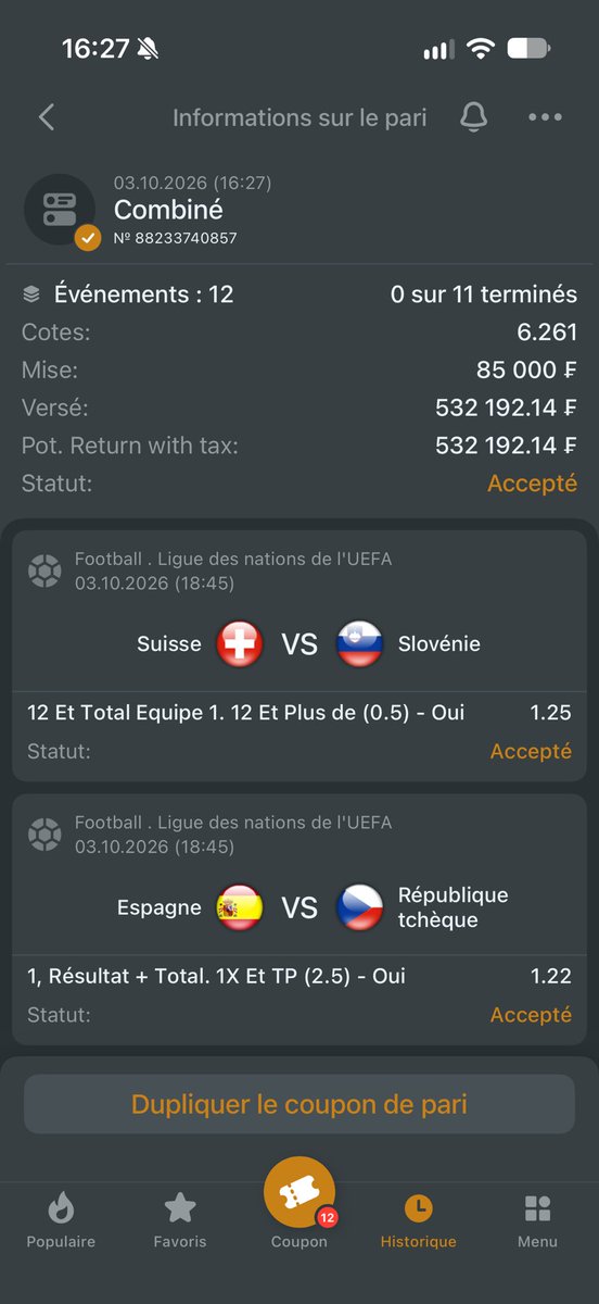 JoelPronos's tweet photo. Code du coupon MELBET : BXXQ8  👈 https://t.co/Q7Hnb0qcDZ