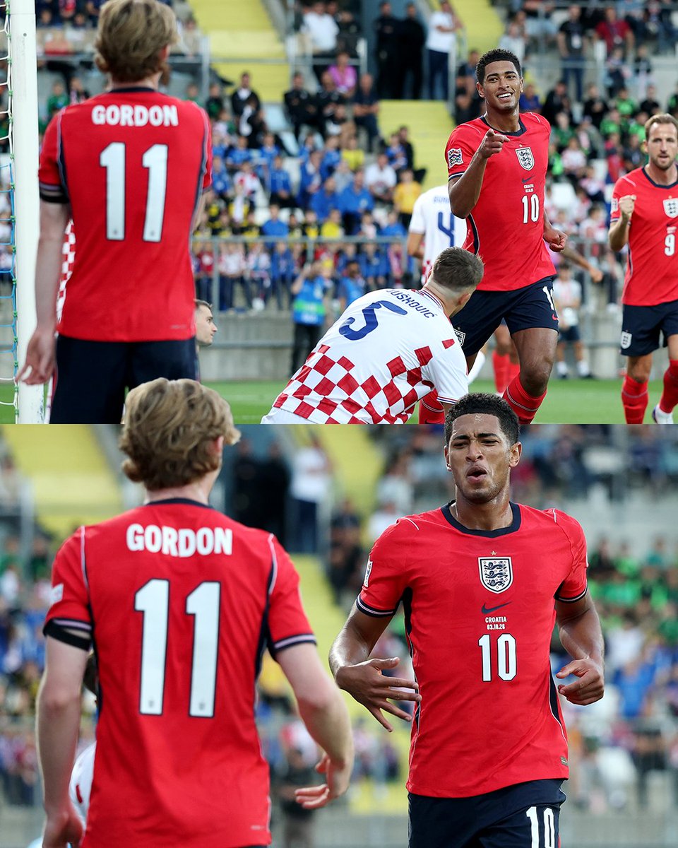 England's tweet photo. AG 🤝 JB

@BellinghamJude was loving that @anthonygordon assist! 🪄 https://t.co/d0RpY1iwHx
