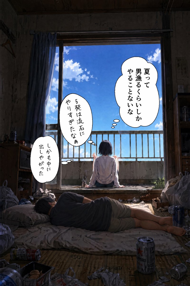 irfannurkholiss's tweet photo. 夏バテで様子がおかしい
(1/8) https://t.co/gbVxDLDHv9