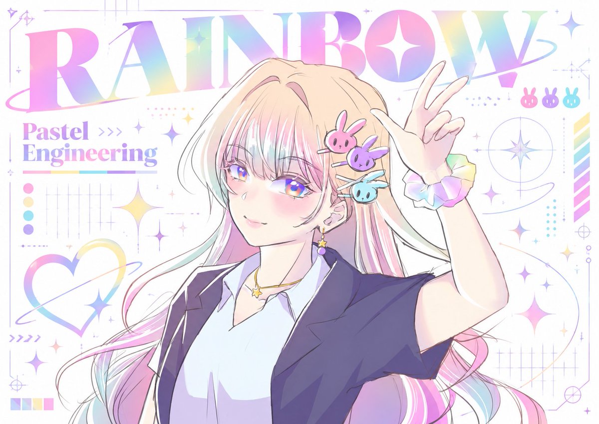 CocoBun70's tweet photo. [Fanart] เรนโบว์🌈
งานกลุ่มอีกรอบ น้องรุ้งน่าร๊ากกก
ลงสี by @fumernoir ขอบคุณครับบ

#PastelEngineering #เกียร์นี้สีพาสเทล #เรนโบว์

ไปคุยกับน้องกันน >> https://t.co/OsLLKUXnUA https://t.co/Zt2diGBhpL