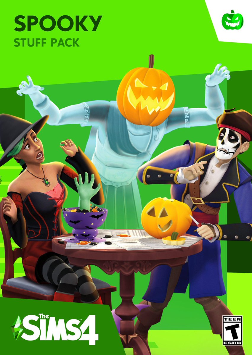 cozyclementinee's tweet photo. spooky season giveaway time! 🔮🌙🎃

each winner will pick two of the games below! 🖤💜🧡 

how to enter: 
1. retweet and like this post 
2. post a photo of your sim in a costume! or just simply reply 😊 

winner will be picked on october 7th! 👻

#SponsoredByEA ✨👀 #TheSims4 https://t.co/87umsRyjDN