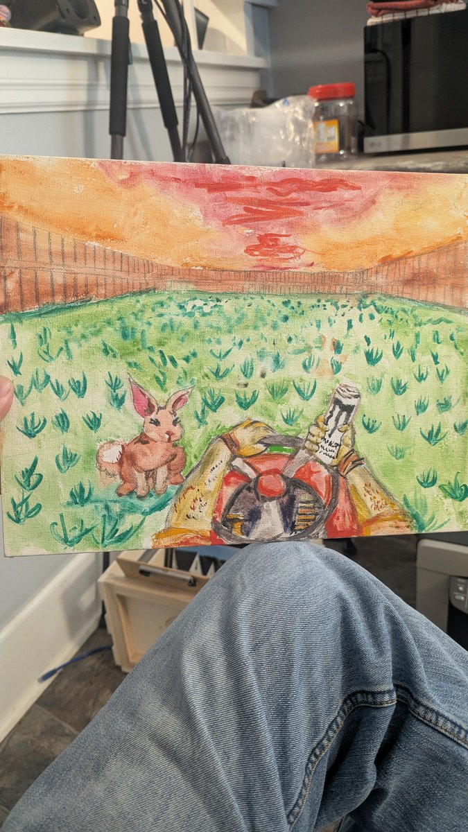 ThePSTrooper's tweet photo. Doom Mower - the art! https://t.co/toL2AHMOl9