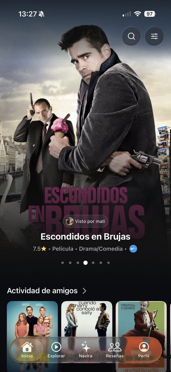 Baulopezarok's tweet photo. El “no hay nada para ver” te mandó a dormir temprano y depre más de una vez.

Hace 4 meses lancé con mi hermano NAVIRA, te recomienda pelis y series, te dice dónde verla, que están viendo tus amigos, en qué episodio dejaste una serie 

100% gratis y sin ads https://t.co/itkaiNvv4T
