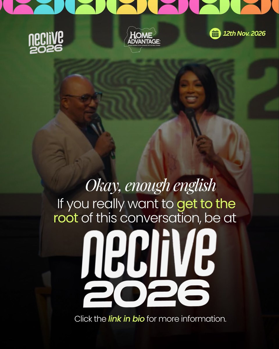 necliv's tweet photo. Still trying to figure out what Home Advantage means? 

It’s about recognising what we already have here, and using it to create, build what can travel beyond our borders.

Join us at NECLive on the 12th of November.
Click the link in bio for more information.
#NECLive13 https://t.co/vB8eZf0U4g