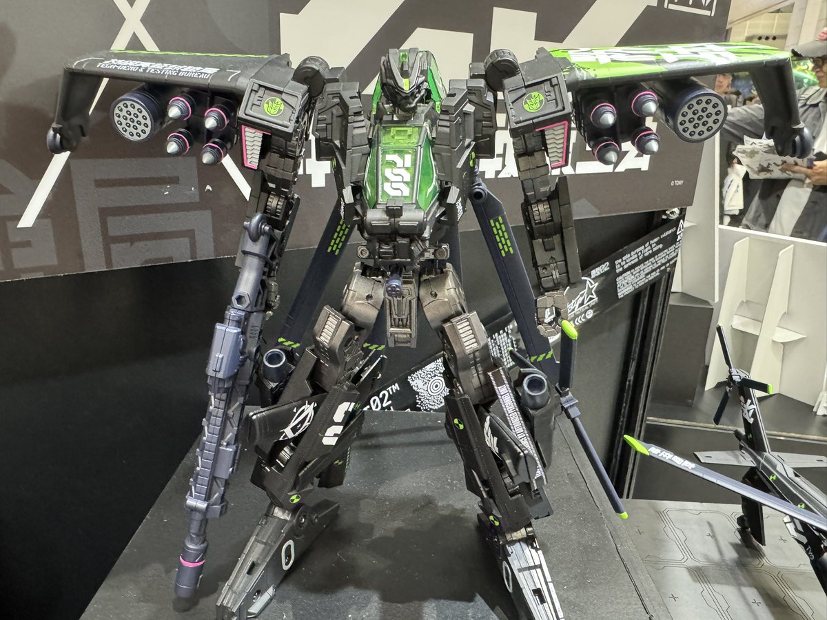 Ben_Skullmonkey's tweet photo. トランスフォーマーオーバーギア
x
中央町戦術工芸
シビレた!
#模型ホビーショー
#トランスフォーマー
#transformers
#g3p https://t.co/27OupmZTx5