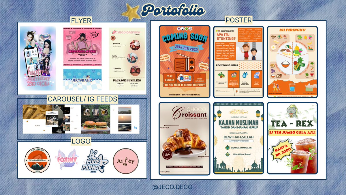 eighthrockstar's tweet photo. hai🐾 
kami open jasa edit video dan desain untuk keperluan tugas, media sosial tiktok/reels, vlog, dll. 

-| portofolio https://t.co/Se3LYAkZpq
-| wa https://t.co/po2QrD4J3m

#jasaeditvideo #editvideo #jecodeco #jasadesign https://t.co/9EDbeXw2GO