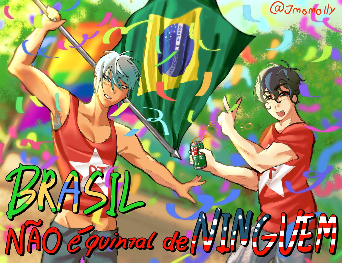 jmomolly's tweet photo. DIA 4 É 13! #ALSNT #ALNST_IVAN #ALNST_TILL #IVANTILL #TILLIVAN #TIIV #IVTI #BRASILSOBERANO #EYESINBRAZIL #BRAZIL #LULA
This might be my BEST art ever https://t.co/P9uNwy0B1z