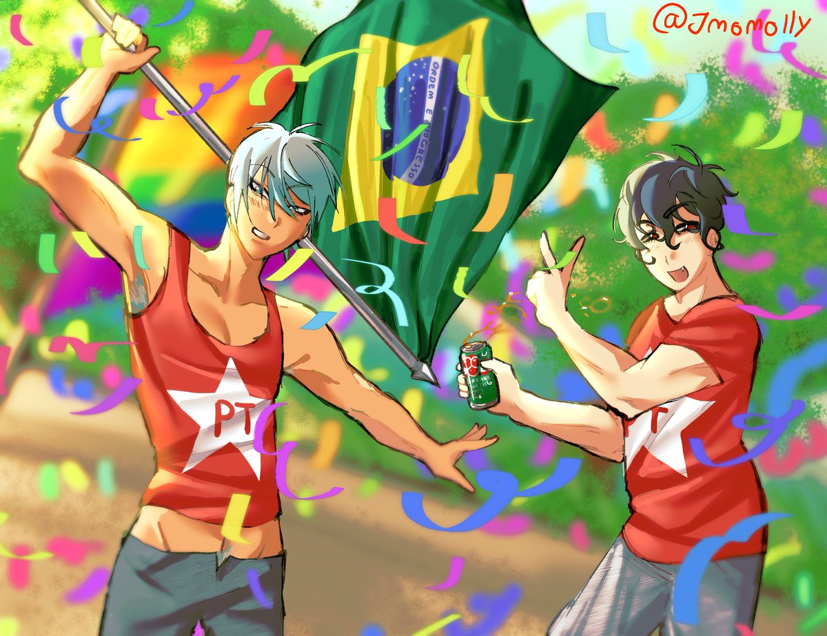 jmomolly's tweet photo. DIA 4 É 13! #ALSNT #ALNST_IVAN #ALNST_TILL #IVANTILL #TILLIVAN #TIIV #IVTI #BRASILSOBERANO #EYESINBRAZIL #BRAZIL #LULA
This might be my BEST art ever https://t.co/P9uNwy0B1z