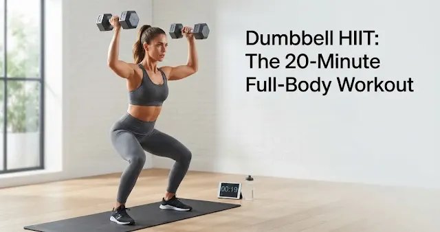 ouaslam_youssef's tweet photo. Transform your body with a 20-minute dumbbell HIIT workout. Combine strength and cardio for efficient fat loss at home. Start today!
#DumbbellHIIT #DumbellWorkout #FullBodyWorkout #20MinuteWorkout
https://t.co/fvbhwGbIDu https://t.co/ETwKxdoIs2