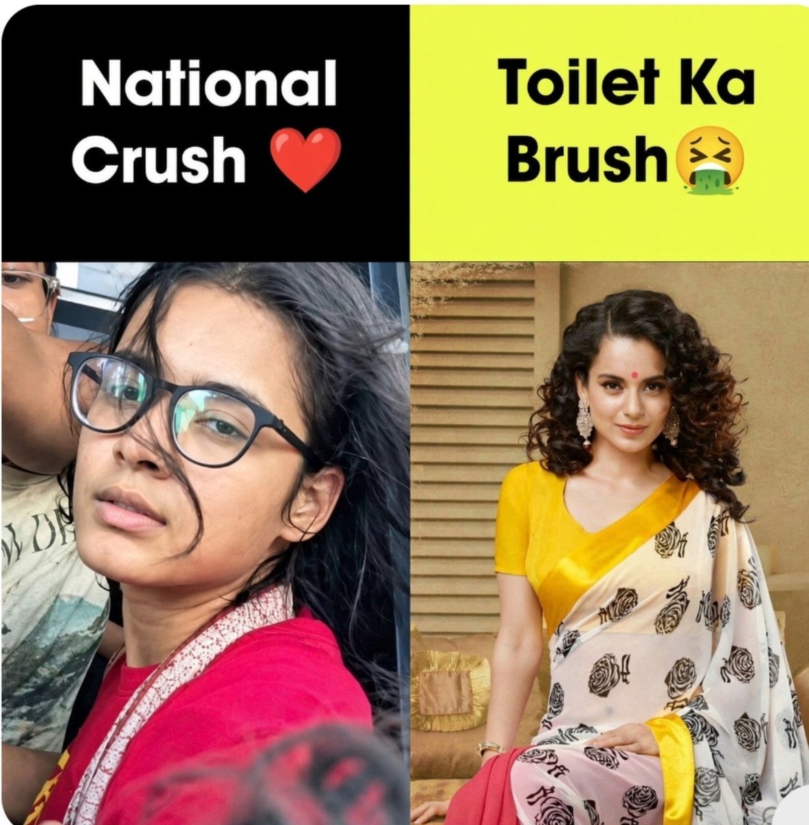 TheGuysURG's tweet photo. One Neha Bora can eat 100 kangna in breakfast only 😎😎 https://t.co/ldcpsNaFKQ