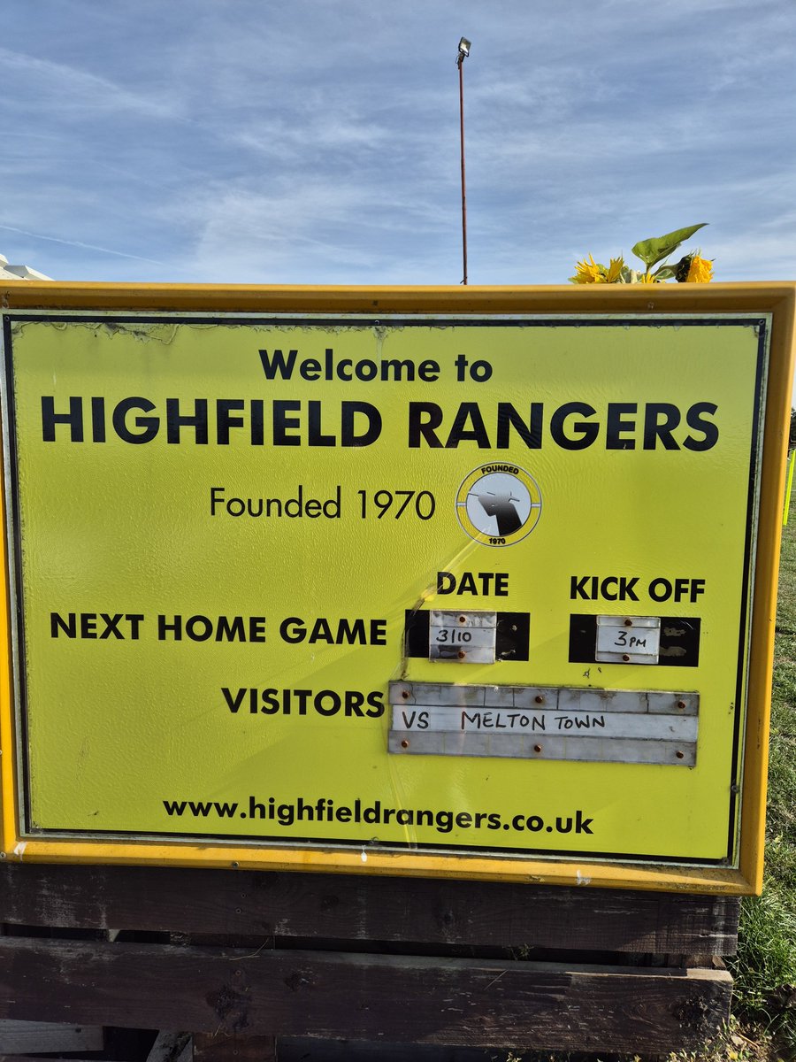 Hilly71Hill's tweet photo. Ground 200
@RangersSeniors 1-2 @melton_town Att 52 @officialLSL1 #nonleague #groundhopping https://t.co/OwvZNbSqp9