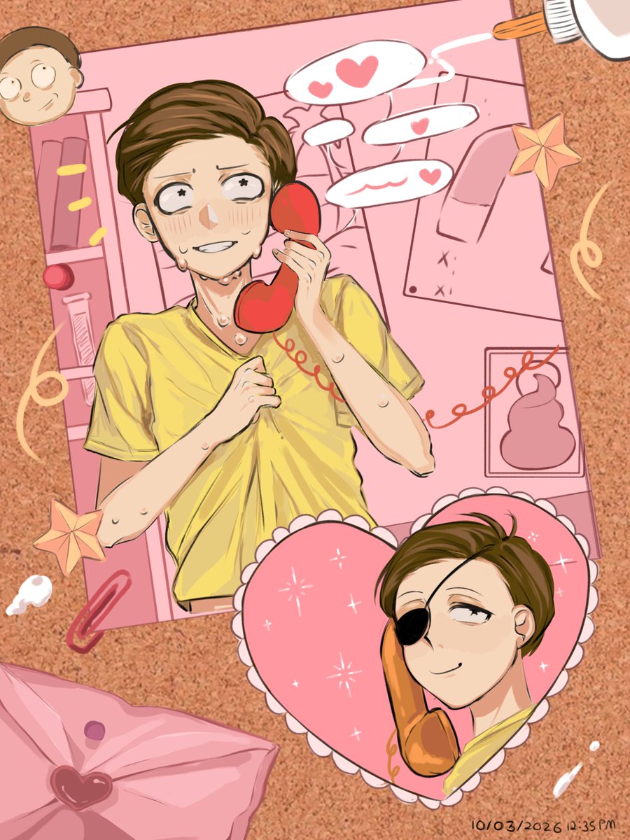 SaswaSawsa's tweet photo. Maybe I'll finish this later but everytime I look at it I see pure cringe  #pemorty #mortycest #rickandmorty #evilmorty https://t.co/BlNZD2qrDi