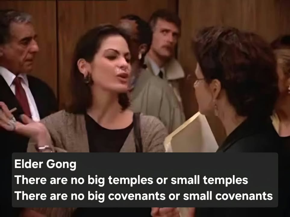 BYUMemesRevived's tweet photo. Credit to Maggie Grover Bacher #ElderGong #GeneralConference https://t.co/D6Jtjbro0t