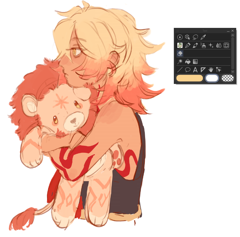 dreameparty's tweet photo. proposal: baby mydei with a plushie https://t.co/L6mkawUoUF
