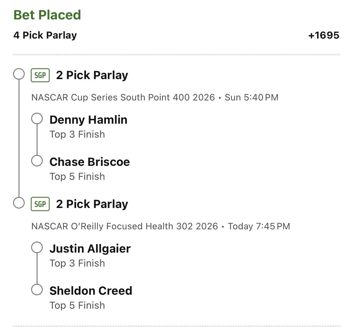 DECKERBETS's tweet photo. Here’s a weekend parlay 

More plays at https://t.co/la4E9irLj3 come join the fun!! https://t.co/71JQzAgk7G