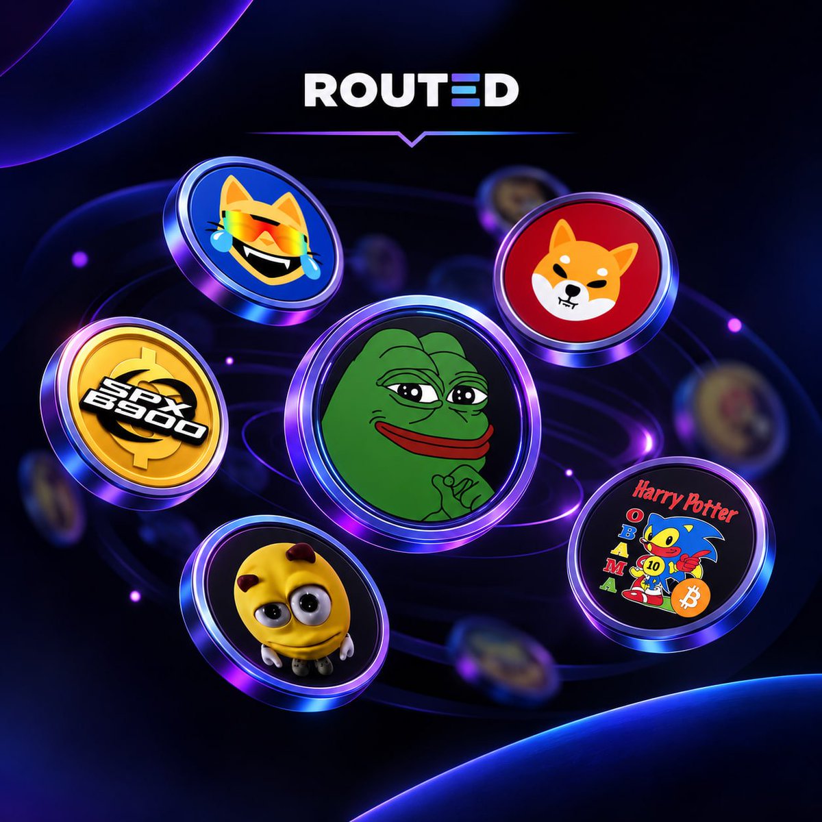 routeddottech's tweet photo. Bring your token into the meme economy.

With ROUTΞD, you can create and launch a token through Sender, pair it with a supported memecoin, and route the creator fees to the platform of your choice.

Pair the memes. Choose the destination. ROUTΞD the fees. 🌀 https://t.co/yxDa2o3WMr