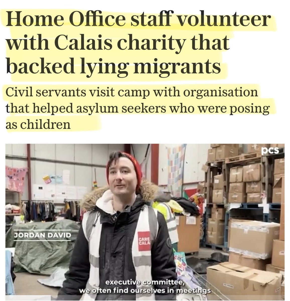 Artemisfornow's tweet photo. Ah … The Civil Service Code explicitly says civil servants must NOT…

“allow your personal political views to determine any advice you give or your actions”or …
“frustrate the implementation of policies once decisions are taken”.

But it’s perfectly fine for Home Office staff working on Britain’s immigration system to volunteer with an organisation actively trying to CHANGE government asylum policy and reportedly trying to fudge parts of it.

We see you.