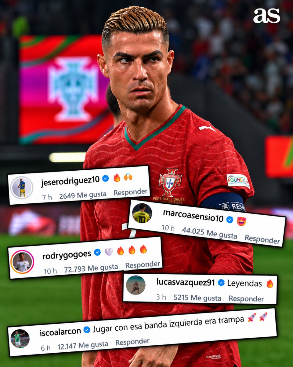 diarioas's tweet photo. 💥 El culebrón Cristiano sigue trayendo cola 

📲🥰 Marcelo publicó un vídeo con el portugués que se llenó de reacciones y comentarios de sus ex compañeros

🗣️ Son muchos las personalidades del mundo del fútbol que han dado su opinión sobre el caso https://t.co/2OLMv9F6QO