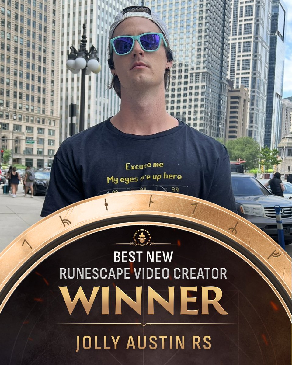 RuneFest's tweet photo. Here are the video creators who really stood out on your second screen this year! 📺

The winners are...

@SettledRS for Best OSRS Video Creator
@ProtoxxYT for Best RuneScape Video Creator
@madseason_ for Best New OSRS Video Creator
Jolly Austin RS for Best New RuneScape Creator https://t.co/2ZFYKLiZfJ
