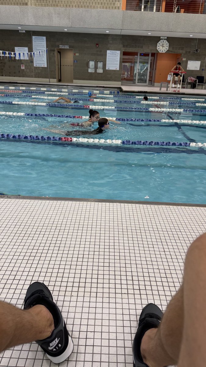 TasonJorres's tweet photo. Zero sleep, 100% caffeine fueled dad day at the pool with the homie. #dadlife
But the #kicks game always on #sneakerhead #airmax90 https://t.co/tzglFYy9YH