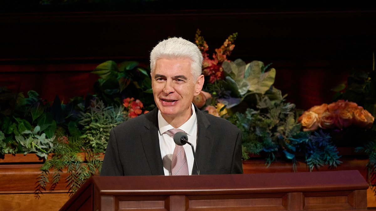 Ch_JesusChrist's tweet photo. “If you have received the gift of a testimony—even if it is only the beginning of one—it is your duty and privilege to share it.”  

 —Elder Gérald Caussé (@Gerald_Causse)   
#GeneralConference 

https://t.co/I2Zj3u0zVx https://t.co/VY4Uz6Z5mn