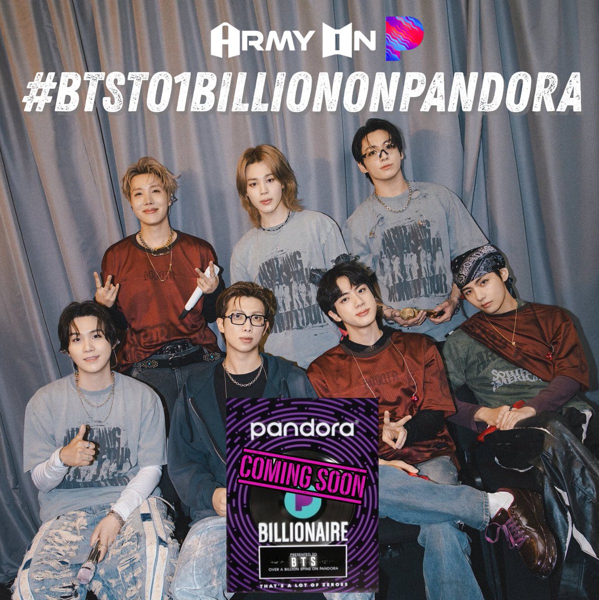ArmyOnPandas's tweet photo. 📊 #BTS Streams on Pandora 

🗓️ As of October 1, 2026

Total Streams to Date: 786,624,900

213,375,100 👉 1 Billion!

🎵 KEEP STREAMING NORMAL x SWIM & ARIRANG!

Playlists: 🪭https://t.co/uey3oE1njG

Vote for #ARIASBTS
BUY AND STREAM ARIRANG
BTS TO 1B ON PANDORA
#BTS_ARIRANG
#BTSto1BillionOnPandora
#ARMYonPandora