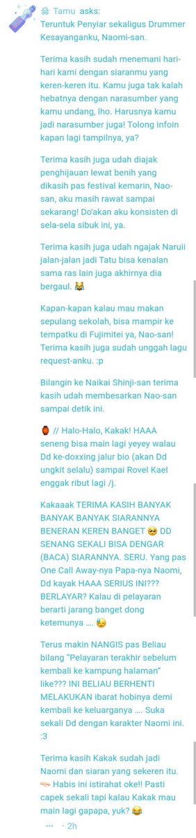 eepylumine's tweet photo. Surat lucu (kocak lebih tepatnya) terima kasih Dd! https://t.co/ebf7xlLLEj
