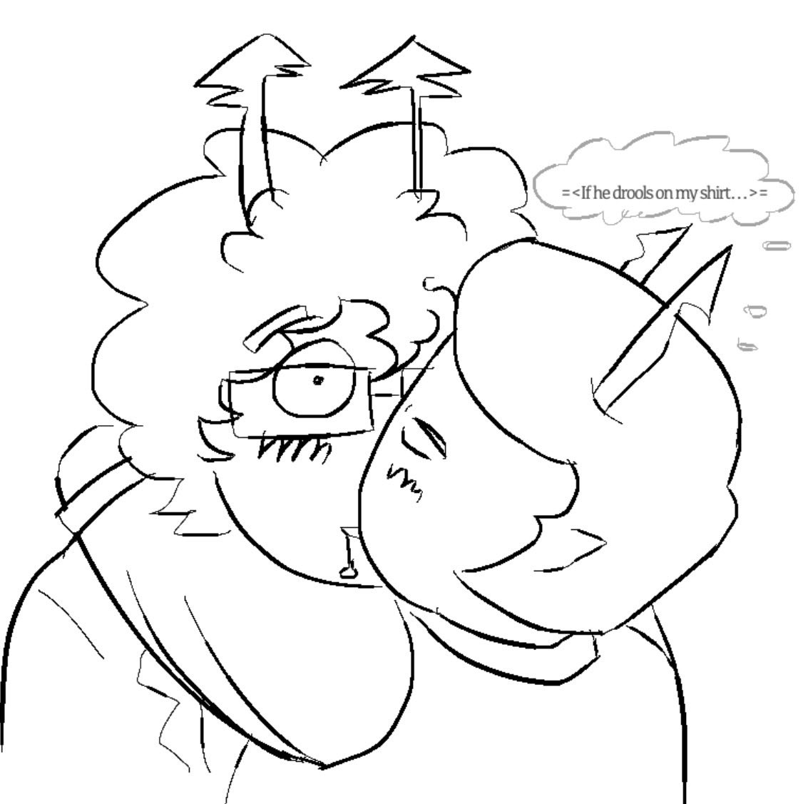 galekhyume's tweet photo. DAY 3 YUMETOBER!! Only one of them walks into the relationship knowing how to kiss (sweetly. Galekh and Tagora clank teeth like madmen) so before Galekh bites him Solano has to show him the way to kiss. Which goes… very well! Very… very well… https://t.co/PB1yIlv2YB