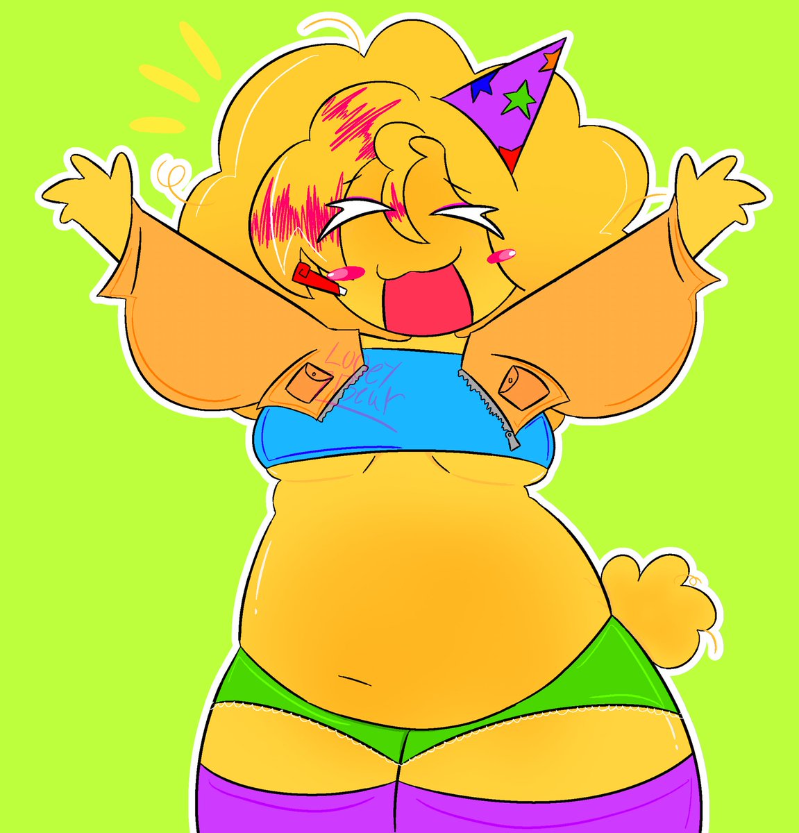 Sharkbubblezzz's tweet photo. Poob! I lowk forgot I was even in this fandom for a while- #Poob #partynoob #regretevator #fanartㅤㅤㅤㅤ https://t.co/ZkisLp0uDK