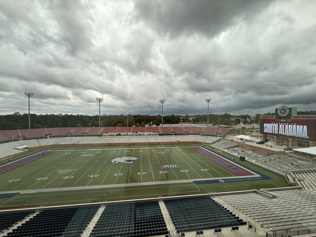 jackmac95's tweet photo. First one at Hancock Whitney Stadium! 

⏰ 6 PM
📺 ESPN+ 

Go Jags ‼️ https://t.co/gh4gRpjrxr