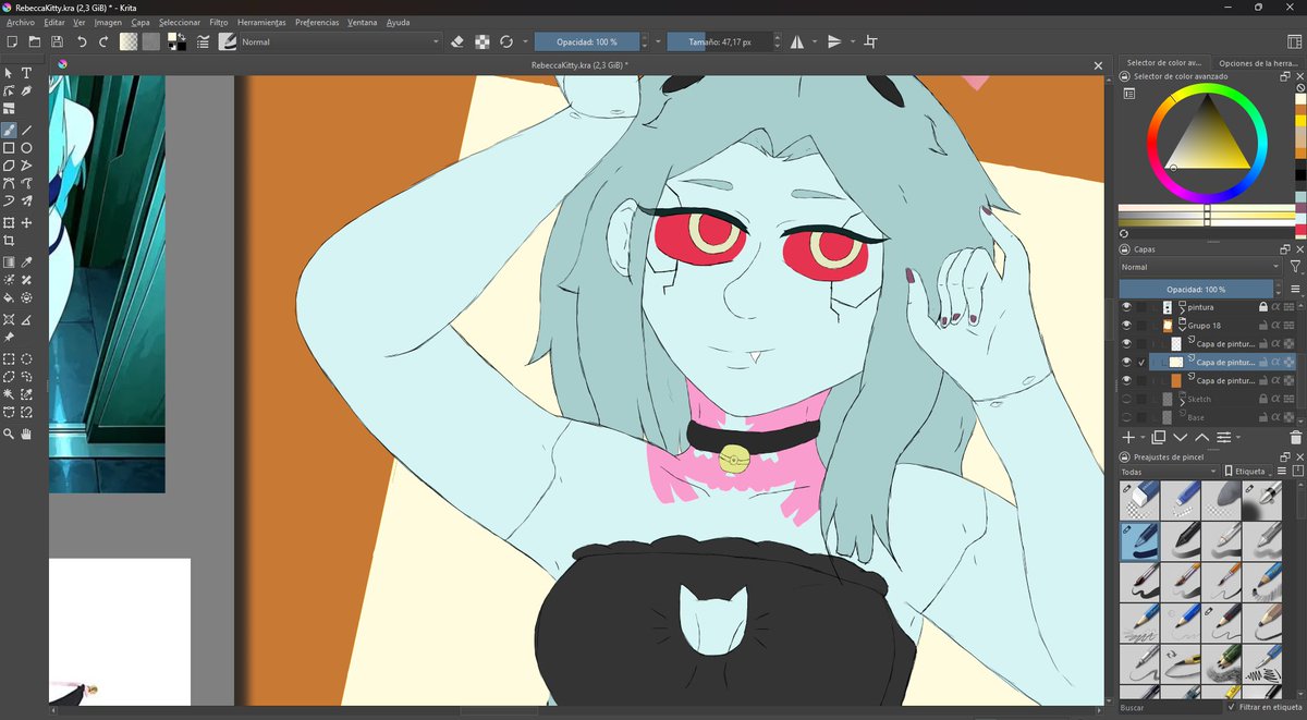 StarlightNPC__'s tweet photo. Como como esta quedando jsjsj, sobre todo fui mas rápido de lo que esperaba voy a descansar si no lo terminaba hoy :p

· WIP 3 
[ #rebecca #cyberpunk #edgerunners #WIP #artmoots ] https://t.co/VZMeY7OaoB