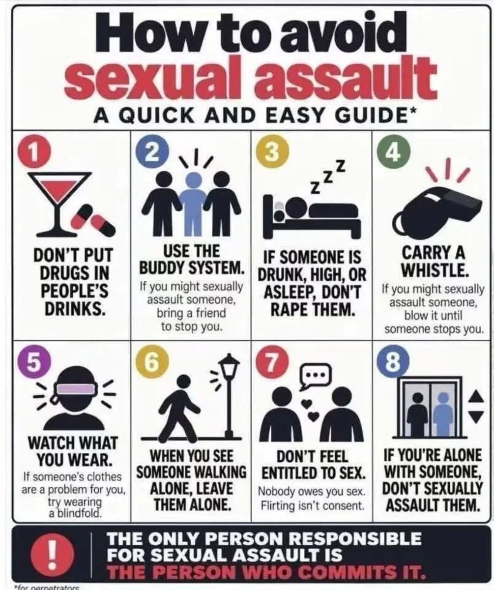 Engelbertsy's tweet photo. @rumpelnstinsky1 @Debonperc No self-control, personal responsibility, accountability, men? Follow these guidelines. https://t.co/KM1qYpo9kv