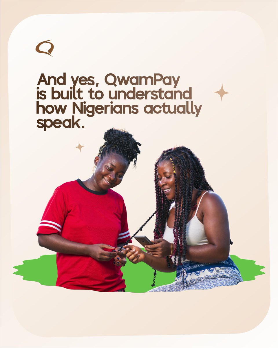 QwamPay's tweet photo. Banking that speaks your language is almost here. 🗣️💚

No complicated apps. No banking jargon. Just you, WhatsApp, and a smarter way to move your money.

QwamPay goes live October 10th. Get ready!

Oh and of course, join our waitlist! Link in Bio 🔗 

#FintechNigeria #QwamPay https://t.co/1dCDIq3bCH
