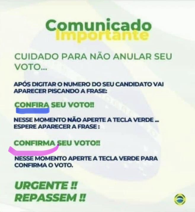 marlenemmss's tweet photo. Leia isso aqui com muita atenção para não correr o risco de anular seu voto. https://t.co/FzoxKqmwXr