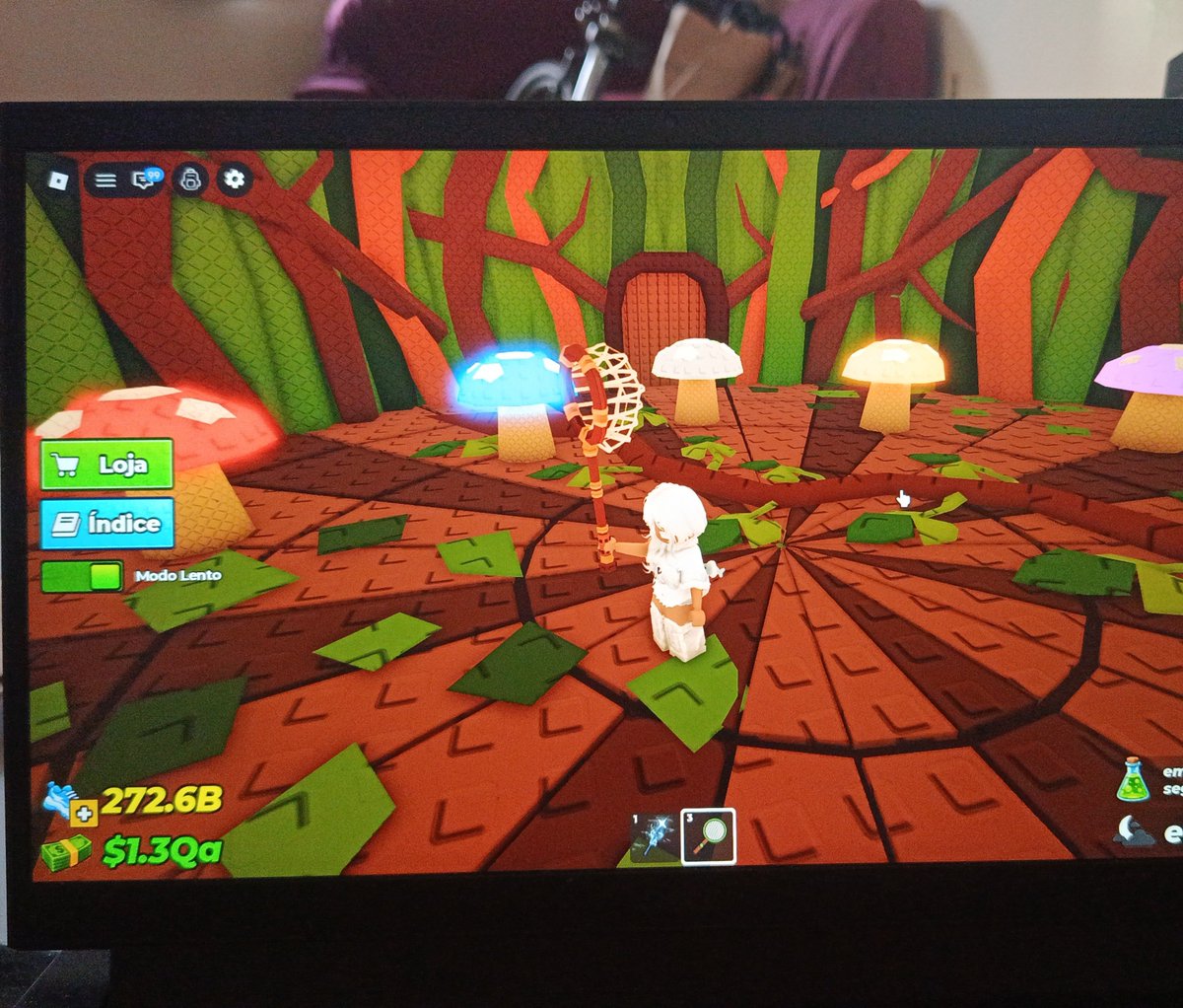 mth_eu's tweet photo. Alguém sabe qual a sequência desses cogumelos no roube o ovo do Roblox? É da atualização de hoje, mas não tô sabendo passar esse puzzle. https://t.co/PT0OUVzkrz