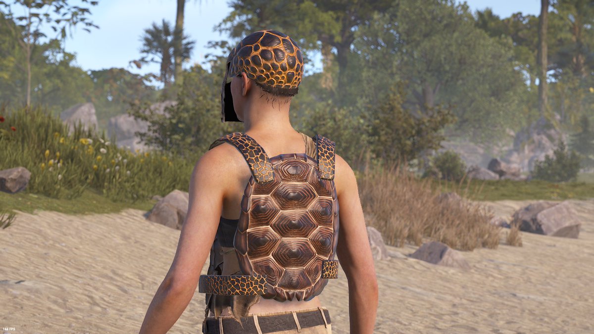 _3DGY_'s tweet photo. Fresh metal set ready to wear pretty much anywhere and between us not bad as desert camo either ;)
Give it a look and if you like it support it with a like and a star ⭐ (link in comments)
I’d love to see this one in the official Rust store 🐢❤️
@Helkus @gerrmanman @playrust https://t.co/fcT3GkNllH