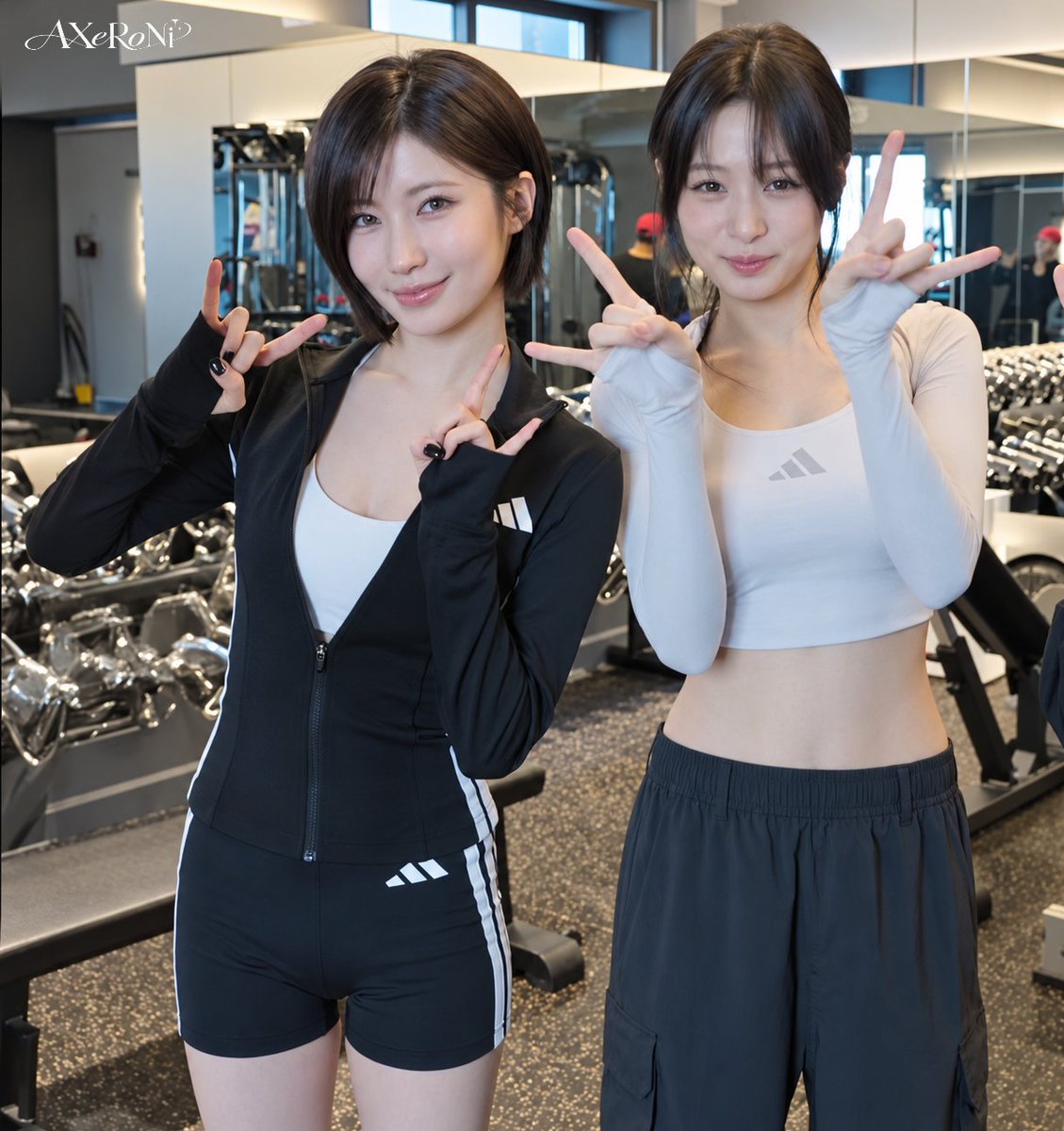 AXeRoNi's tweet photo. Fit queens 👑💪
#ASA #AHYEON #BABYMONSTER https://t.co/BD8tifTX5O