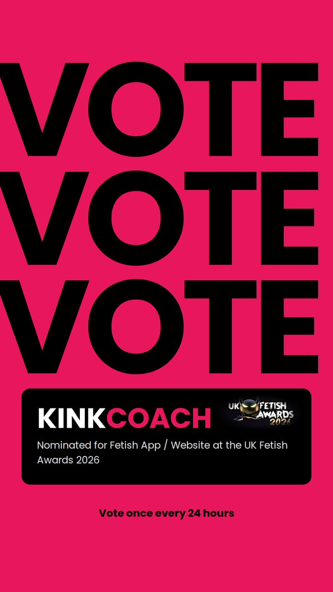 KinkMarketMe's tweet photo. Our nomination is under the title KINKCOACH. 
But did you know that we also run KINKMARKET and KINKAI !
3 platforms that work hard so you don't have to. xx

Please vote - https://t.co/BBigIcOHeo

If you want to browse them, here's the links:
Kinkcoach - https://t.co/swveyae7iQ
Kinkmarket - https://t.co/zdP4Ni0GIR
KinkAI -https://t.co/xQkuWUKbQX