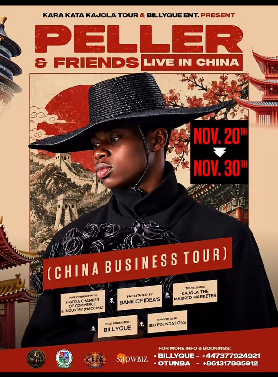 DanielleRi42139's tweet photo. When the future meets the future! 🚀 Beyond excited for the 'Peller and Friends Live in China Business Tour' coming this November. Next stop: China! 🇨🇳✨ #PellerInChina #ChinaBusinessTour https://t.co/JB4jCZRDeX