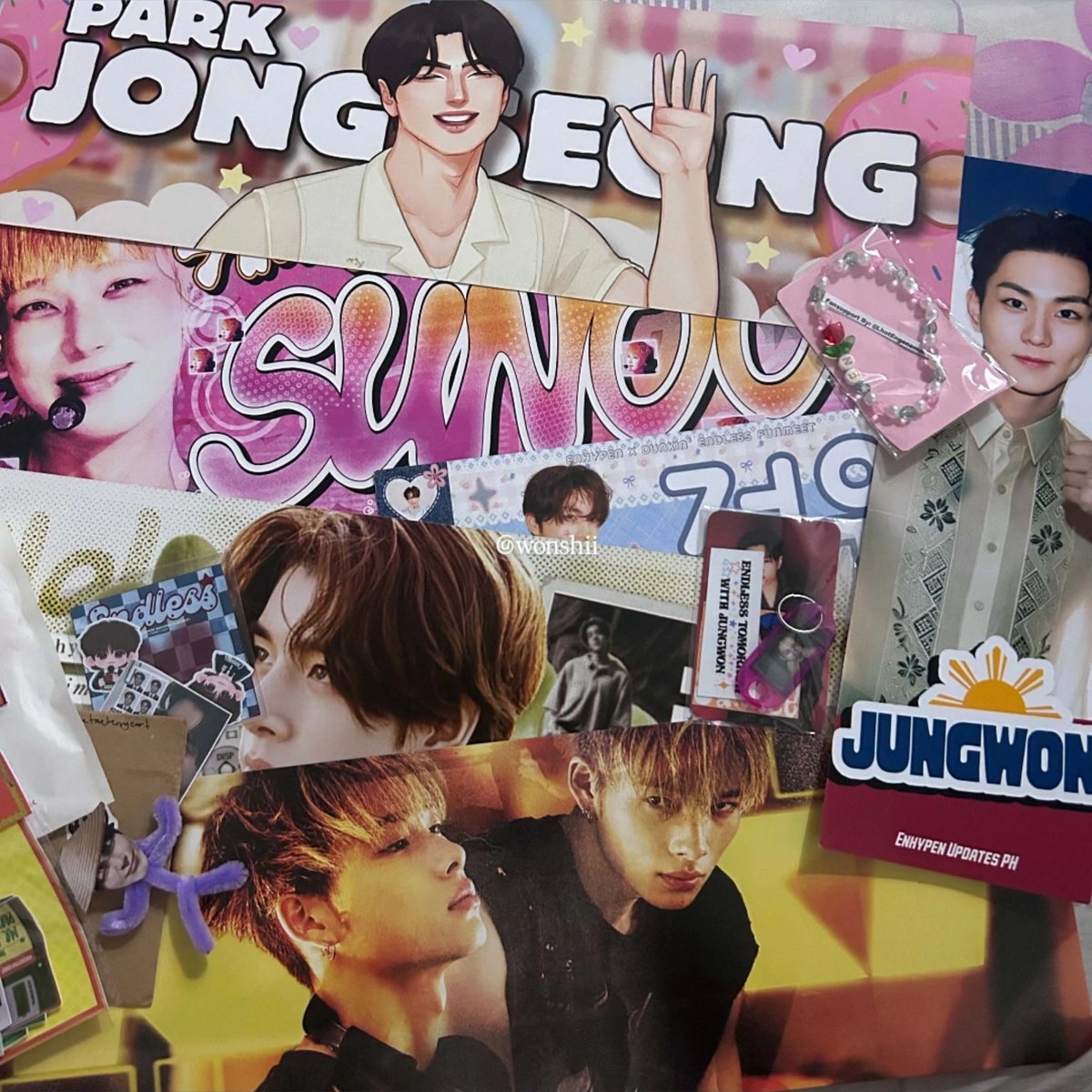 won_shii's tweet photo. 10.03.2026

Thank you so much, ninang dunkin!💟

And Thank you so much, co-engenes ><
Mahiyain po talaga ako pag sobrang dami talaga ng tao kaya hindi ako makahingi huhu BUT I want to thank those who approached and given us freebies. For me this is already too much..thank you🥹🫶🏻 https://t.co/q2FqbYuvAz