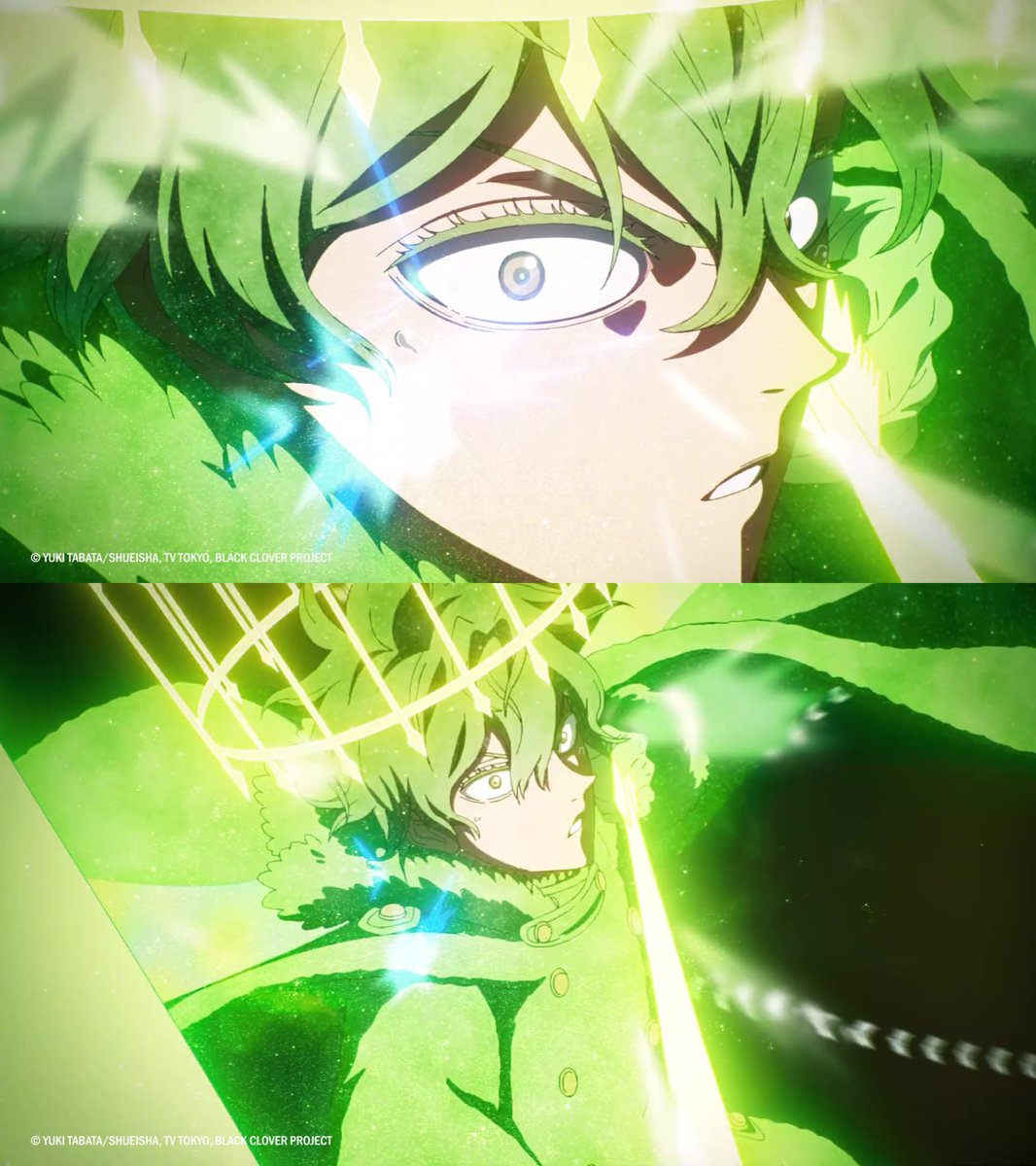 animetv_jp's tweet photo. The new Black Clover OP is so beautiful! 😳

— Watch Black Clover Season 2 on Crunchyroll! https://t.co/4Q9YjI2JIr