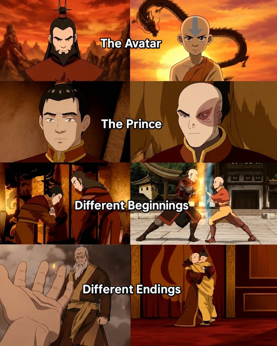Maxwell637159's tweet photo. The fact that roku ruined his whole friendship with sozin over a volcano baffles me alot🫡 https://t.co/OXDLR5SSEs